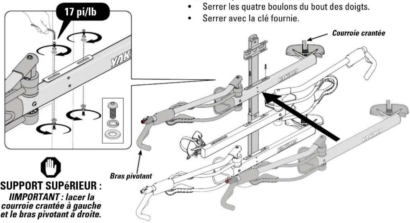 Yakima HoldUp +2 - FIXER LE PREMIER SUPPORT À LA BASE. - 1