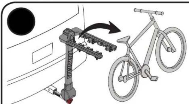 Yakima FullTilt 5 - UNLOADING·DECHARGEMENT·DESCARGA - 2