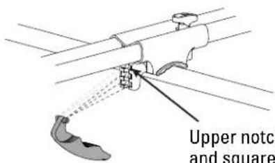 Yakima FrontLoader - Adjust clamp if necessary. - 1