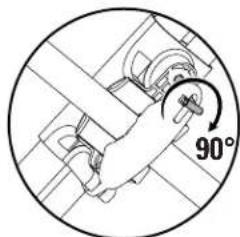 Yakima FrontLoader - Tighten the rear clamp. - 3