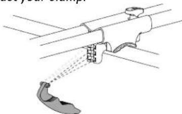 Yakima FrontLoader - Adjust clamp if necessary. - 3