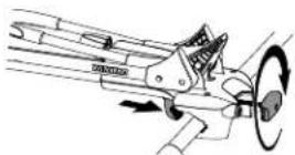 Yakima FrontLoader - Serrer les machoires. - 1