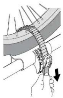 Yakima FrontLoader - Tighten the strap if needed. - 1