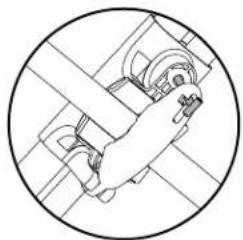 Yakima FrontLoader - Tighten the rear clamp. - 2