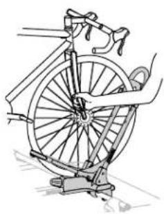 Yakima FrontLoader - - CHECK THAT FRONT WHEEL IS SECURE. - 1