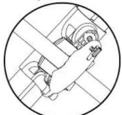 Yakima FrontLoader - Apriete la mordaza trasera. - 2