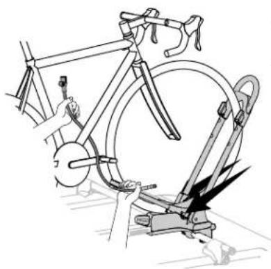 Yakima FrontLoader - INSTALL OPTIONAL LOCK CORES (sold separately). - 3