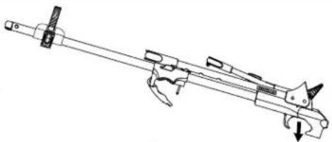 Yakima FrontLoader - Déposer le porte-velo FrontLoader sur les barres transversales. - 2