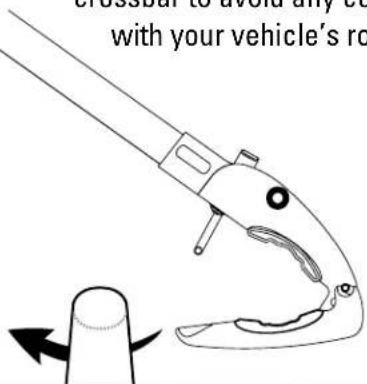 Yakima ForkLift - For low clearance crossbars: - 1