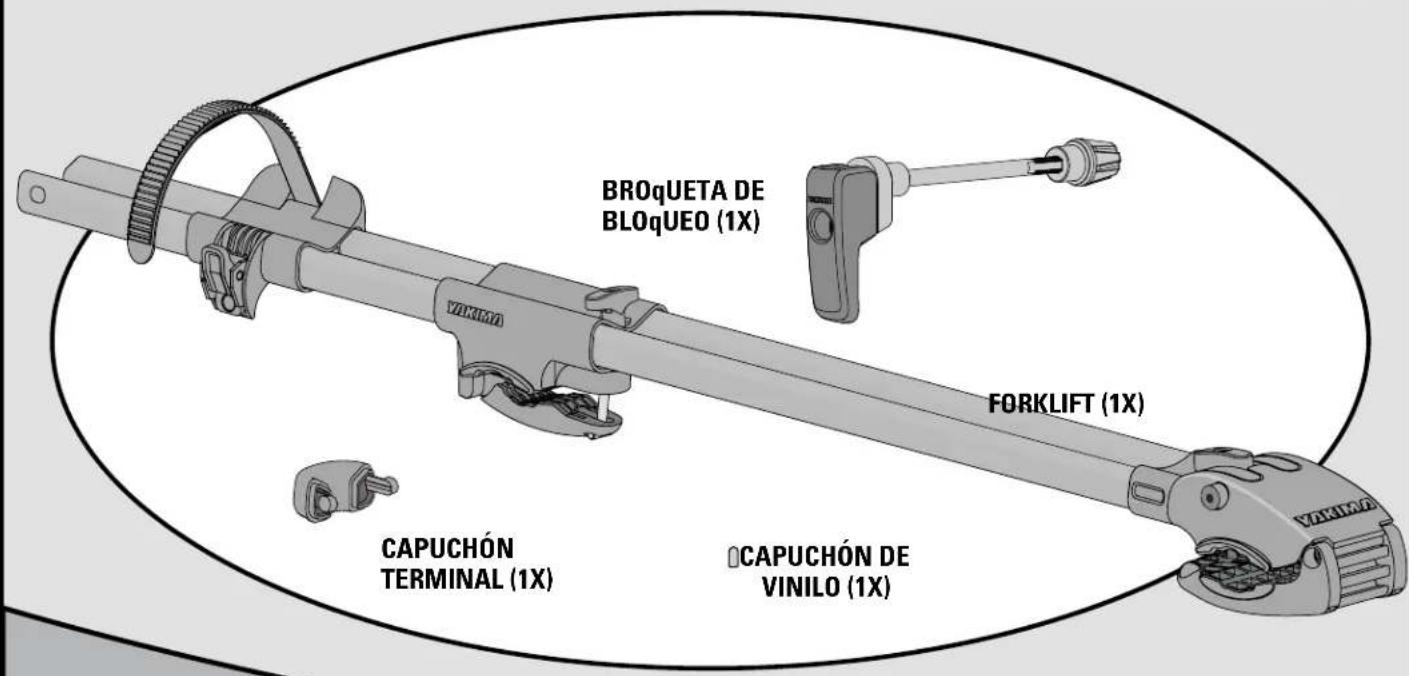 Yakima ForkLift - *SEPARACION Entre TRAVESANOS - 4