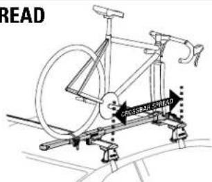 Yakima ForkLift - \*CROSSBAR SPREAD - 1
