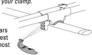Yakima ForkLift - Adjust clamp if necessary. - 2