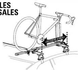 Yakima ForkLift - *DISTANCE ENTRE LES BARRES TRANSVERSALES - 1