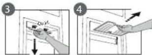 WHIRLPOOL W5 811E OX H - Postopek ciscenja pripomocka za preprosto odstranjevanje ledu - 3
