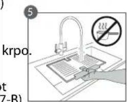 WHIRLPOOL W5 811E OX H - Postopek ciscenja pripomocka za preprosto odstranjevanje ledu - 4
