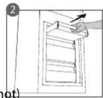 WHIRLPOOL W5 811E OX H - Procedure to clean the stop frost accessory - 2