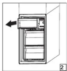 WHIRLPOOL W5 811E OX H - Fjerning av boksen i fryserskuffen - 2