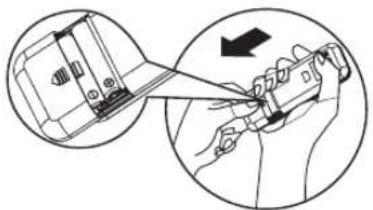 WHIRLPOOL SPIW318L - Isaatng af batterierne i fjernbetjeningen - 1