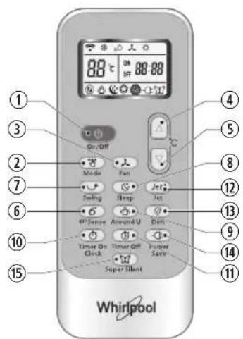 WHIRLPOOL SPIW318L - BOTON JET - 1