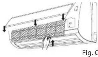 WHIRLPOOL SPIW312A2WF - Pulire il filtro dell'aria - 2