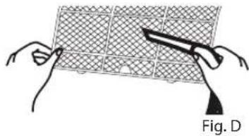 WHIRLPOOL SPIW312A2WF - Pulire il filtro dell'aria - 3