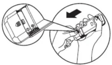 WHIRLPOOL SPIW312A2WF - Introduci bateriile in telecomanda - 1