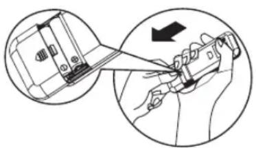 WHIRLPOOL SPIW312A2WF - Stop de batterijen in de afstandsbediening - 1