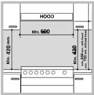 WHIRLPOOL ACMT 6332IX1 - Positianarea 山 punerea la nivel - 1
