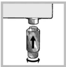 WHIRLPOOL ACMT 6332IX1 - Positianarea 山 punerea la nivel - 3