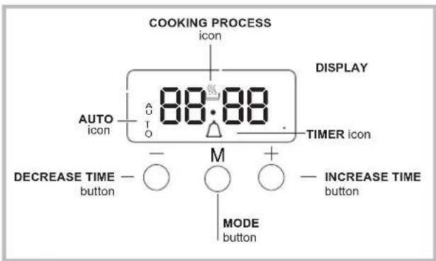 WHIRLPOOL ACMT 6332IX1 - Clock/Minute Minder Operation - 1