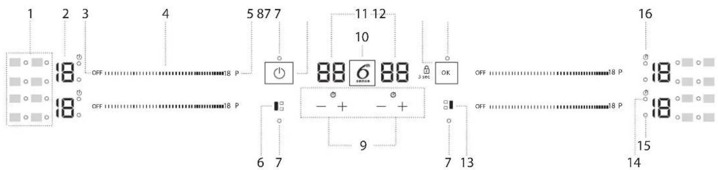 WHIRLPOOL WL S1360 NE - CONTROL PANEL - 1
