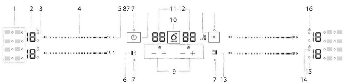 WHIRLPOOL WL S1360 NE - BEDIENINGSPANEEL - 1
