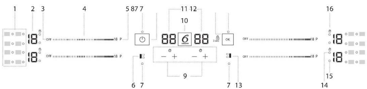 WHIRLPOOL WL S1360 NE - BEDIENFELD - 1