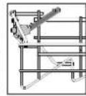 WHIRLPOOL WSFO 3O34 PF X - OTKUHbIE DEPKATEIIN C U3MEHAREMbIM NOLOXEHNEM - 3