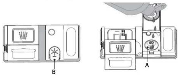 WHIRLPOOL WSFO 3O34 PF X - KLARSPULERSPENDER AUFFULLEN - 1