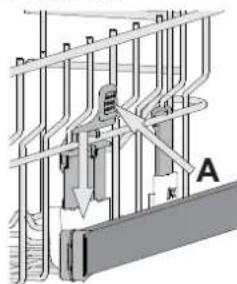 WHIRLPOOL WSFO 3O34 PF X - ADJUSTING THE HEIGHT OF THE UPPER RACK - 1