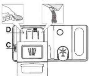 WHIRLPOOL WSFO 3O34 PF X - PLOVIKLIO DOZATORIAUS PILDYMAS - 1