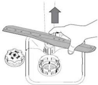 WHIRLPOOL WSFO 3O34 PF X - CLEANING THE SPRAY ARMS - 2