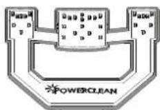 WHIRLPOOL WSFO 3O34 PF X - POWER CLEAN IN ONDERSTE REK - 1