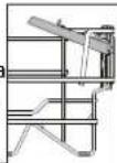 WHIRLPOOL WIC 3C26 F - ALLITHATO MAGASSAGU LEHAJTHATO POLCOK - 2