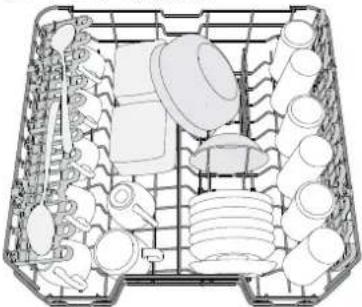 WHIRLPOOL WIC 3C26 F - UPPER RACK - 1