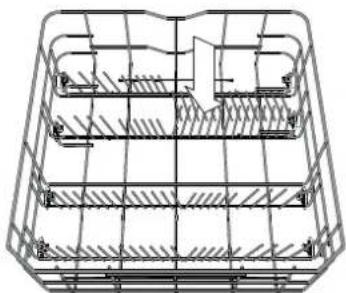 WHIRLPOOL WIC 3C26 F - LOWER RACK - 2