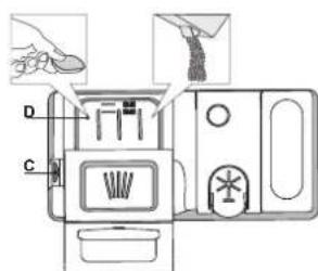 WHIRLPOOL WIC 3C26 F - PESUVAHENDI DOSAATORI TAITMINE - 1