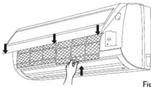 WHIRLPOOL WA24ODU - Limpar o filtro de ar - 3