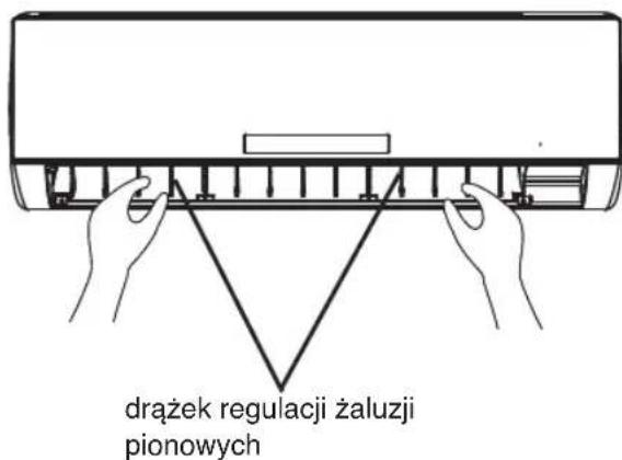 WHIRLPOOL WA24ODU - Sterowanie przywem powietrza w pionie (reczne) - 2