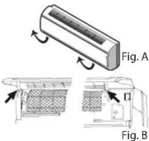 WHIRLPOOL SPIW318A2WF - Pulire il filtro dell'aria - 1