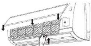 WHIRLPOOL SPIW309A2WF - Curățarea filtrului de aer - 4