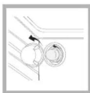 WHIRLPOOL ACMT 6332IX3 - Austausch der Backofenlampe - 1