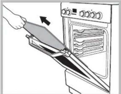 WHIRLPOOL ACMT 6332IX3 - Aus- und Einbau der Ofentür: - 4