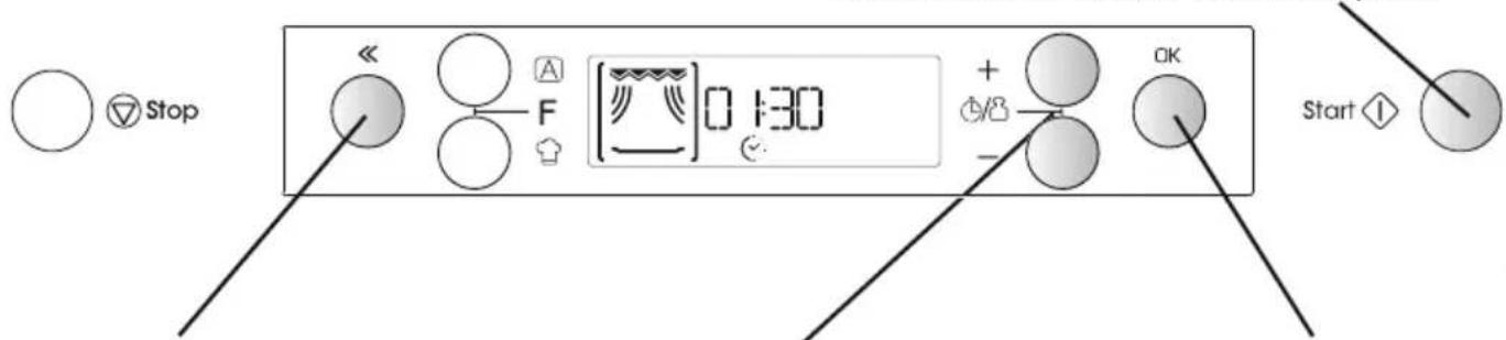 WHIRLPOOL AMW 7121 IX - botón de EncEndido rápido - 1